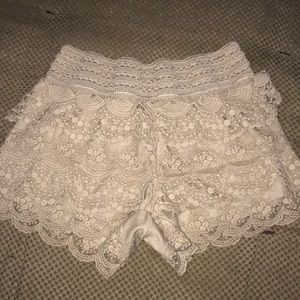 Cute tan size medium jolt shorts